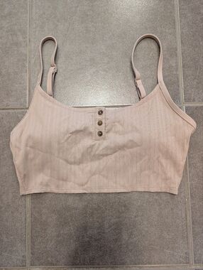 2/$30 ✨Aerie Longline Ribbed Bikini Top